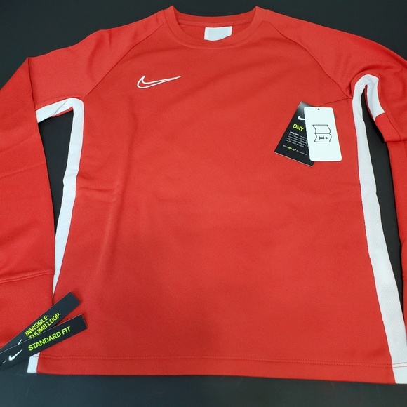 Nike Youth Academy Crow neck top long sleeve Sz M - Picture 6 of 7